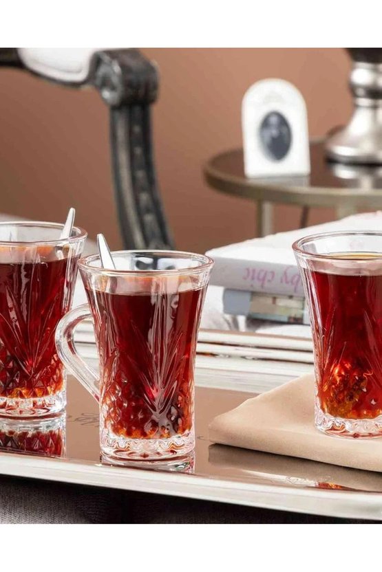 Felecia 4-lü Çay Fincanı