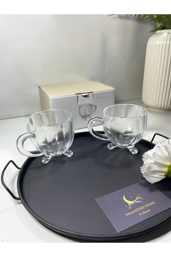 Priour 4-lü Çay Fincanı