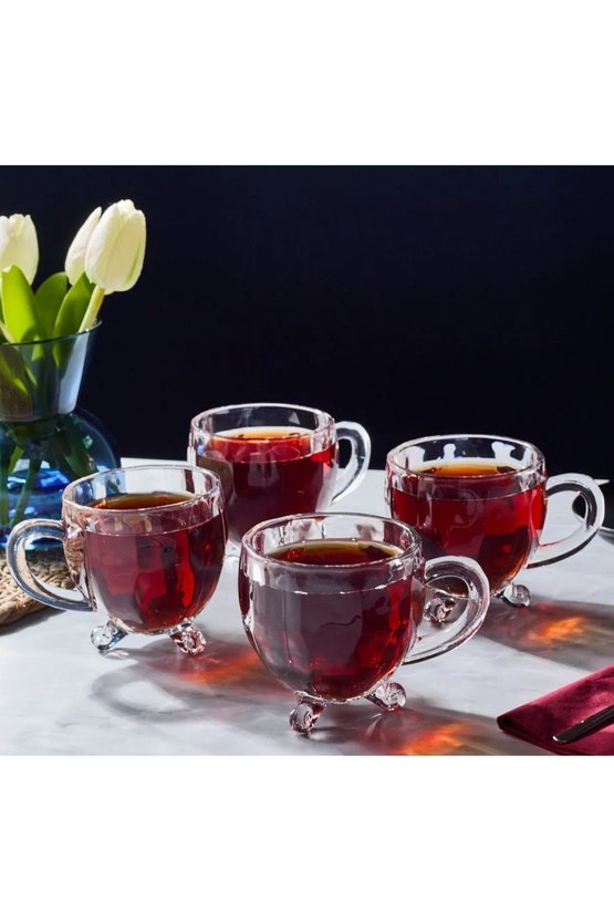 Kelepir Home Madame Coco Priour 4-lü Çay Fincanı