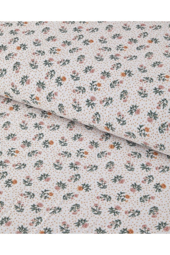 Crispy Dots Ecosoft Tek Kişilik Pike 150x220 cm Yeşil