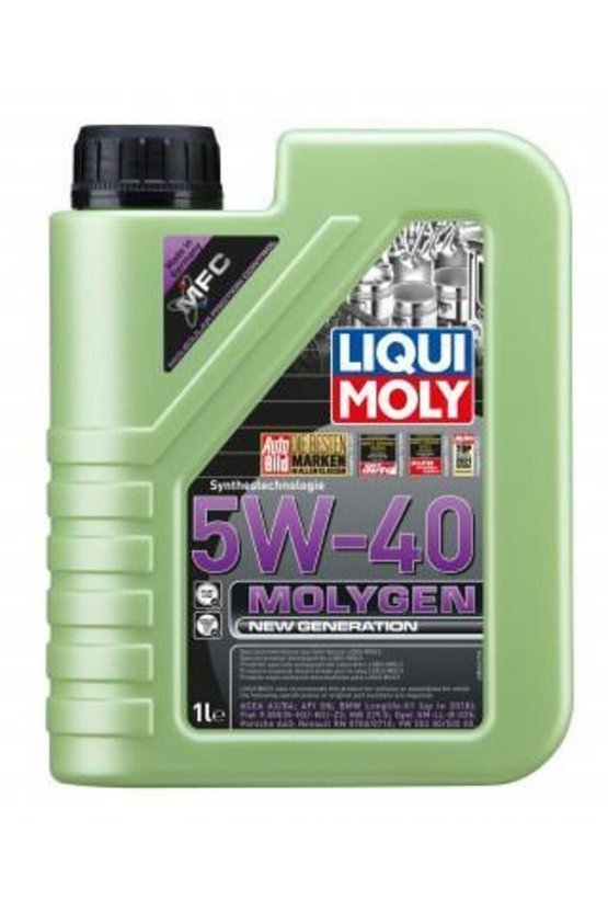 5w40 Motor Yağı Molygen New Generation 1 Litre (8576)