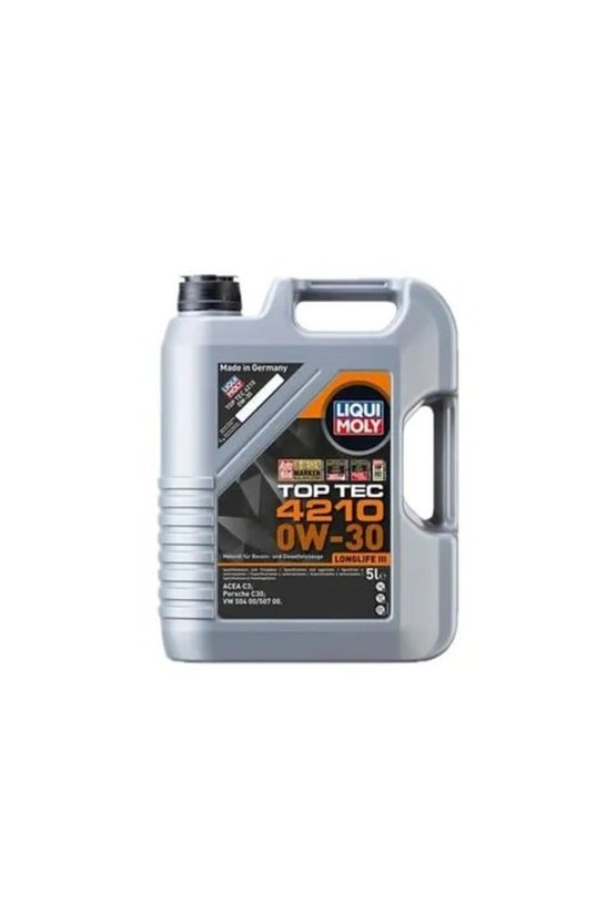 0W30 VW Motor Yağı Tam Sentetik TOP TEC 4210 5 Litre (21605)