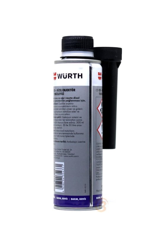 Dizel Yakıt Sistemi ve Enjektör Temizleyici 300 ml