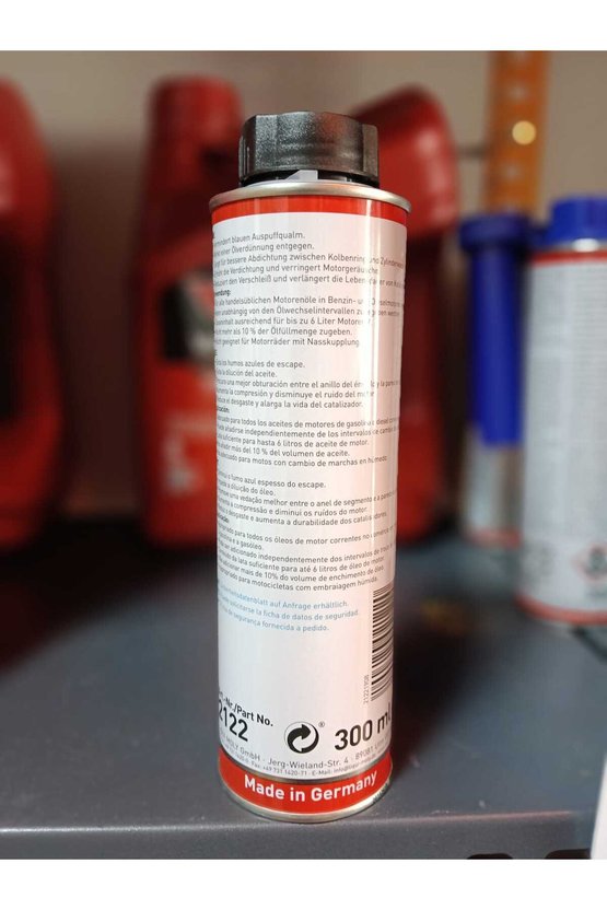OİL SMOKE STOP (DUMAN ÖNLEYİCİ MOTOR YAĞ KATKISI) *2122* 300 ML