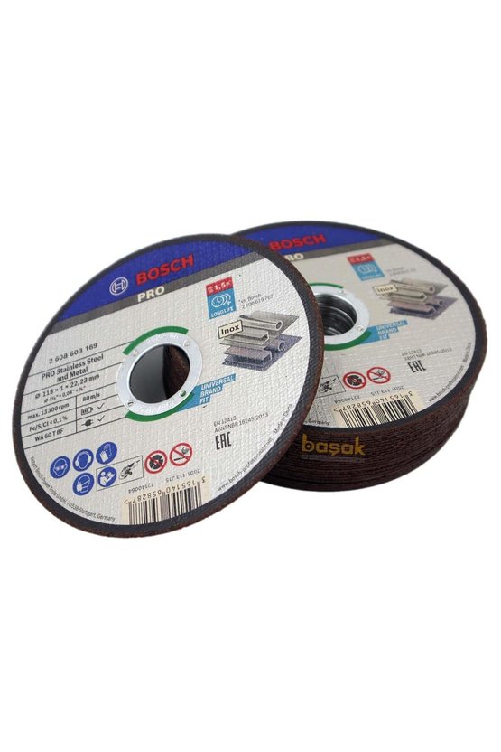 Pro 115x1 mm Paslanmaz ve Metal Kesme Taşı 25 li Paket 2608603169