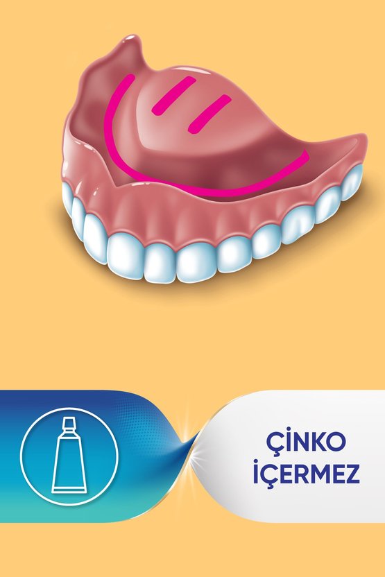 Tat İçermez Yapıştırıcı Krem 40G x 3 Adet