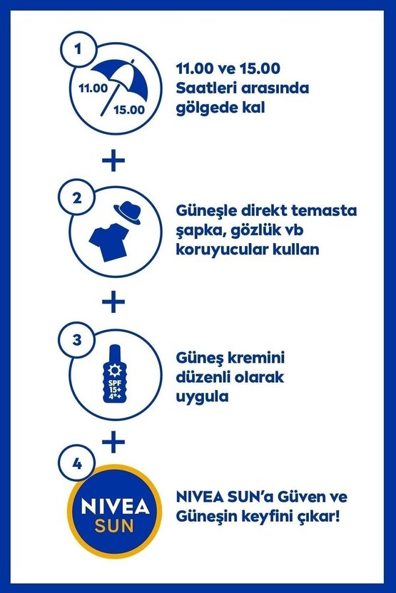 Sun SPF 50+ Koruma & 48 Saat Nemlendirme Güneş Kremi 200 ml Sprey,Çok Yüksek Güneş Koruyucu