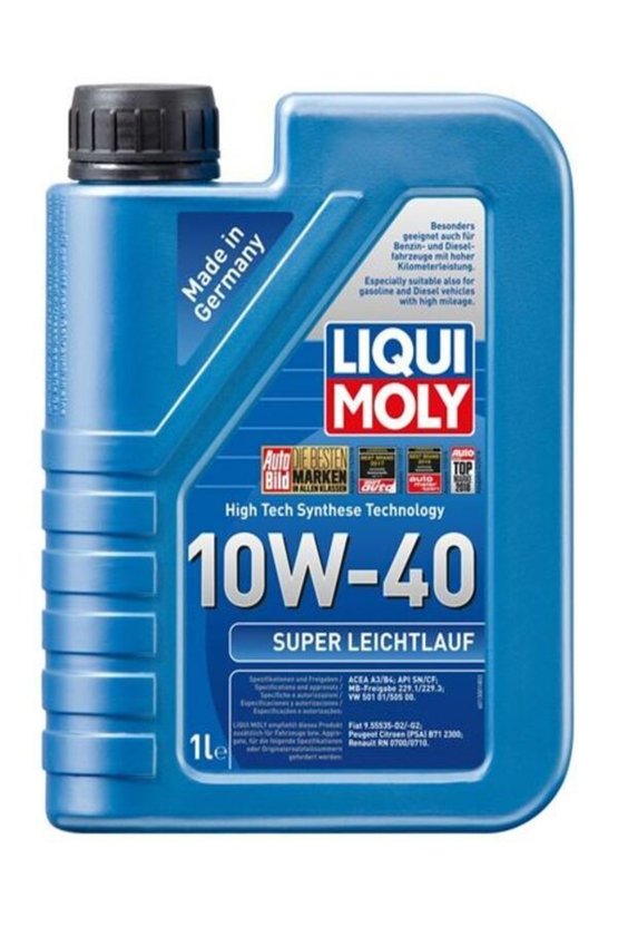 Super Leichtlauf 10w40 0 Sentetik Motor Yağı (1 Litre) . Yağ
