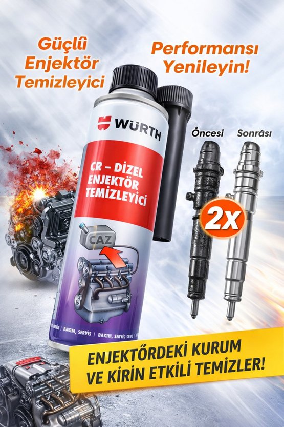 dizel enjektör temizleyici %100 orjinal yeni tarihli