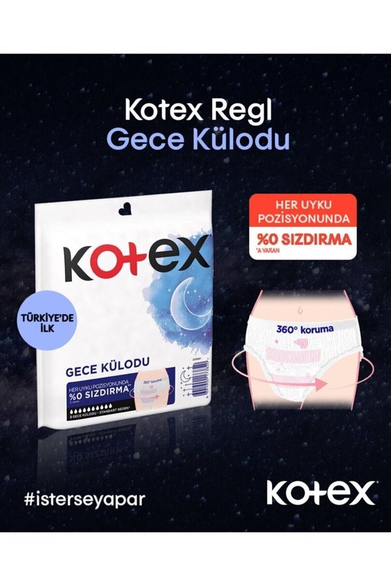 Regl Gece Külodu 2li 3 Paket
