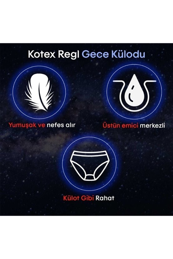 Regl Gece Külodu 2li 3 Paket