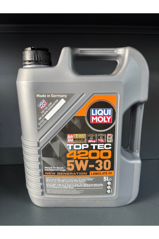 Top Tec 4200 5w-30 Tam Sentetik Motor Yağı 5 Litre 0226 ÜRETİM