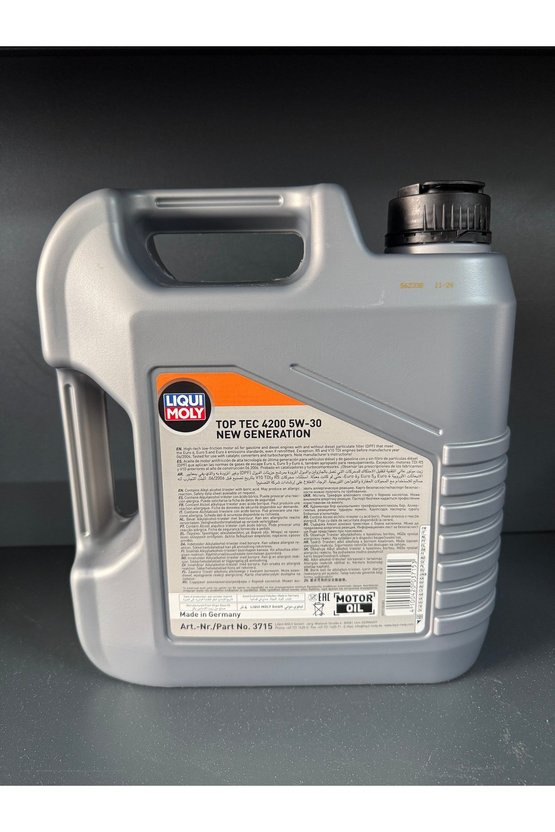 Lıquı Moly Liqui Moly Top Tec 4200 5w-30 -tam Sentetik Motor Yağı 4lt-benzinli - Yüksek
