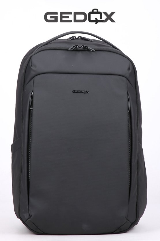 Siyah Su Geçirmez 25 Litre Geniş Hacimli Seyahat ve Laptop Sırt Çantası Valiz Tipi Gezi ve İş