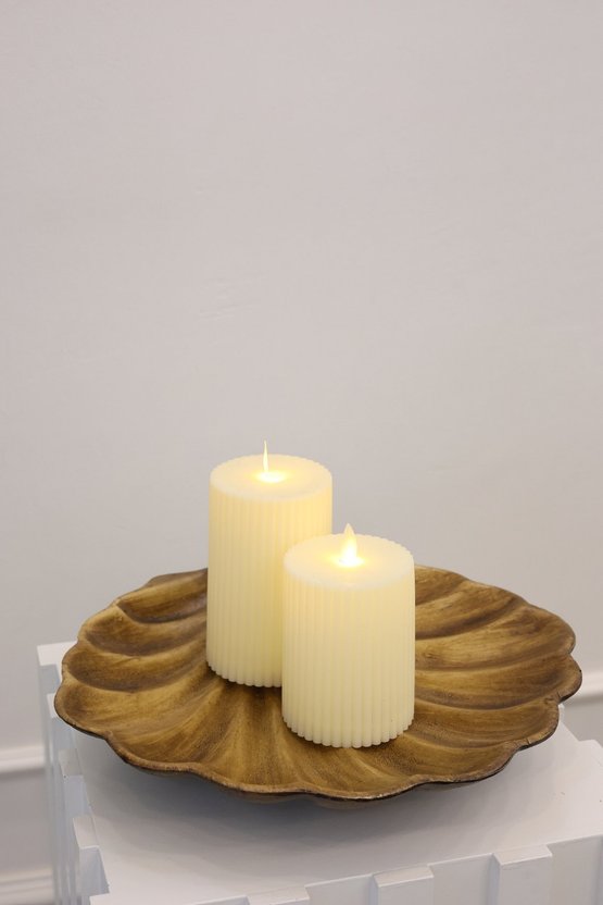 Polyester Dekoratif İstiridye Tepsi