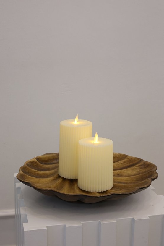 Polyester Dekoratif İstiridye Tepsi