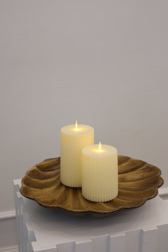 Polyester Dekoratif İstiridye Tepsi