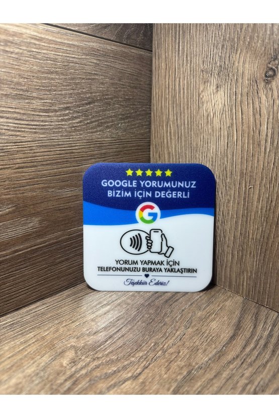 Google Yorum Kartı (NFC)