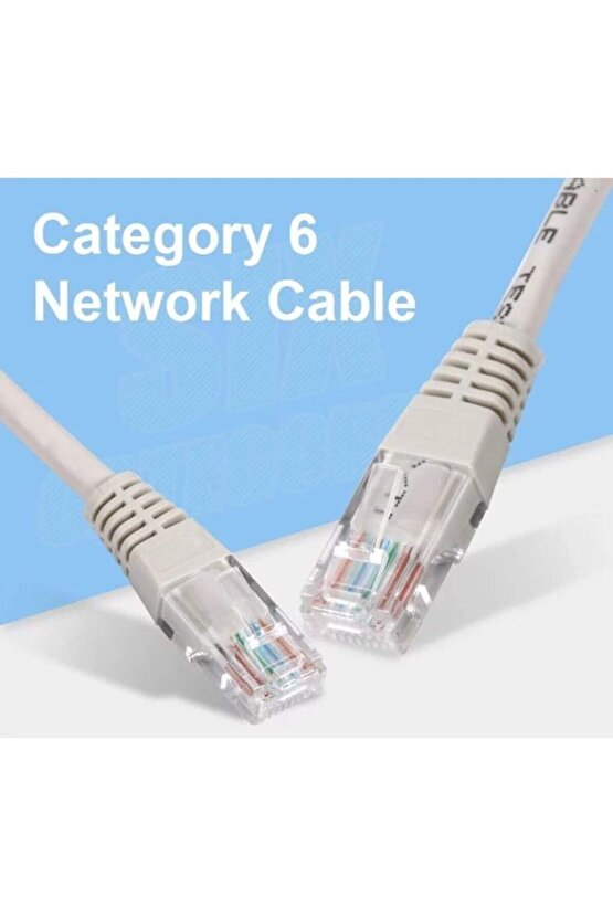 Cat6 Ethernet Internet Kablosu 25 M