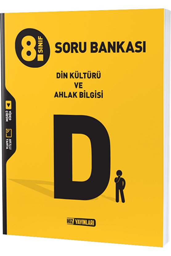 Yayınları 8. Sınıf Din Kültürü Ve Ahlak Bilgisi Soru Bankası (9786258394443)