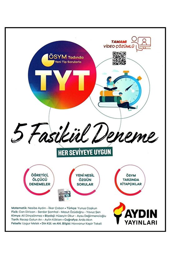 Tyt Fasikül Denemeleri 5 Deneme