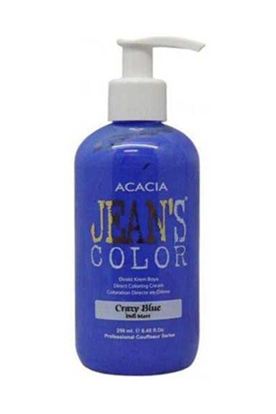 Jeans Color Deli Mavi Su Bazlı Saç Boyası - Balyaj