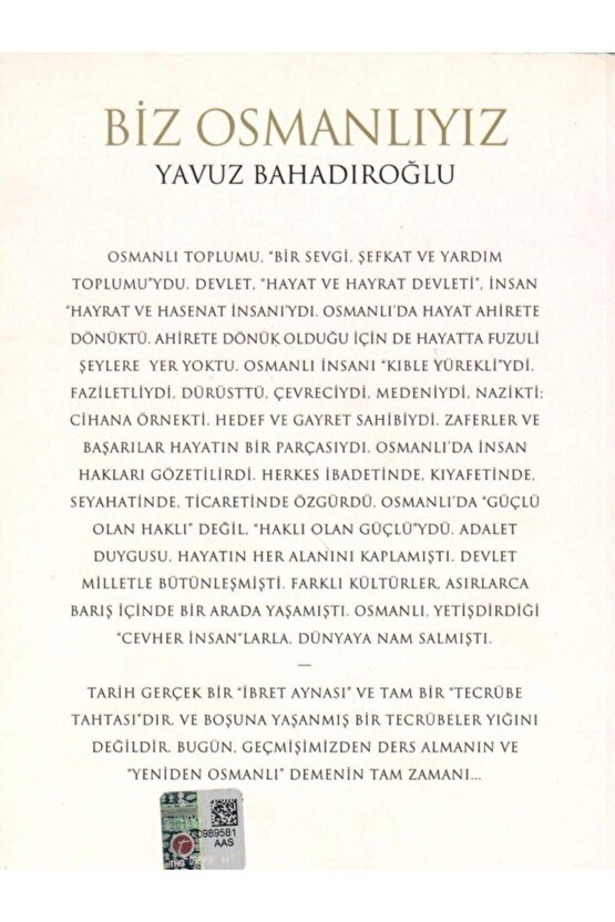 Biz Osmanlıyız - Yavuz Bahadıroğlu
