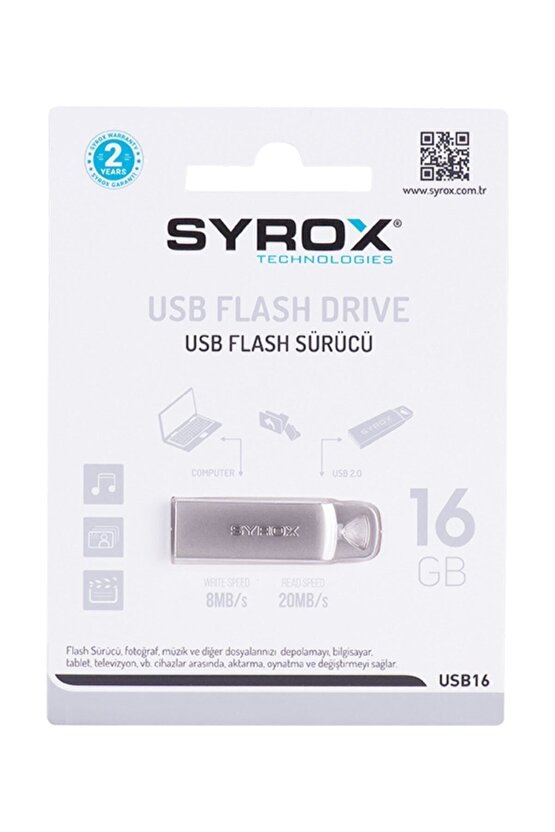 16 Gb Usb Flash Bellek