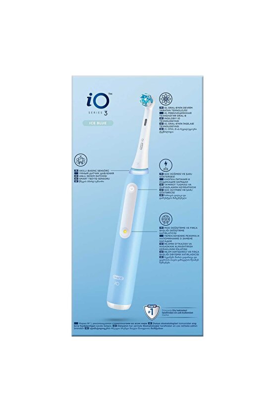 iO 3 Şarjlı Diş Fırçası - Mavi
