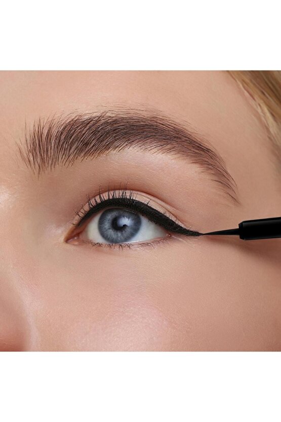 Ekstra Siyah Likit Eyeliner Sert Fırça No 01