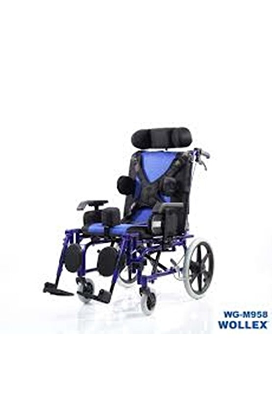 W958 Özellikli Çocuk Tekerlekli Sandalye (38 Cm)