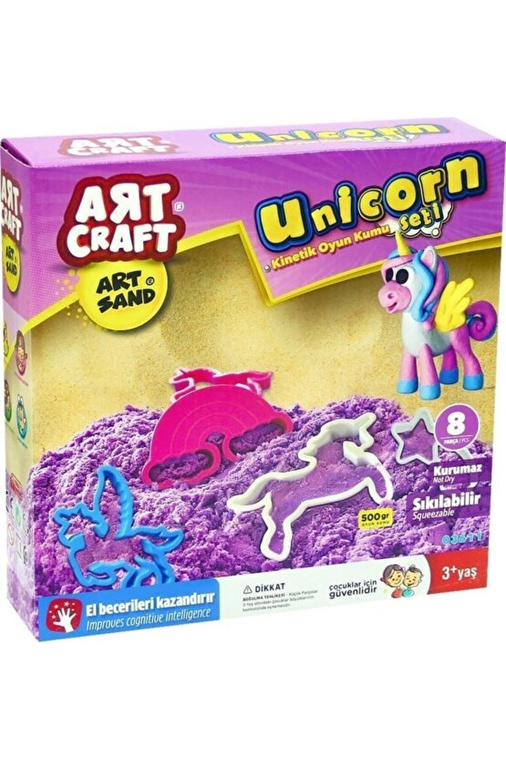 Art Craft Unicorn Kinetik Kum Seti 500gr
