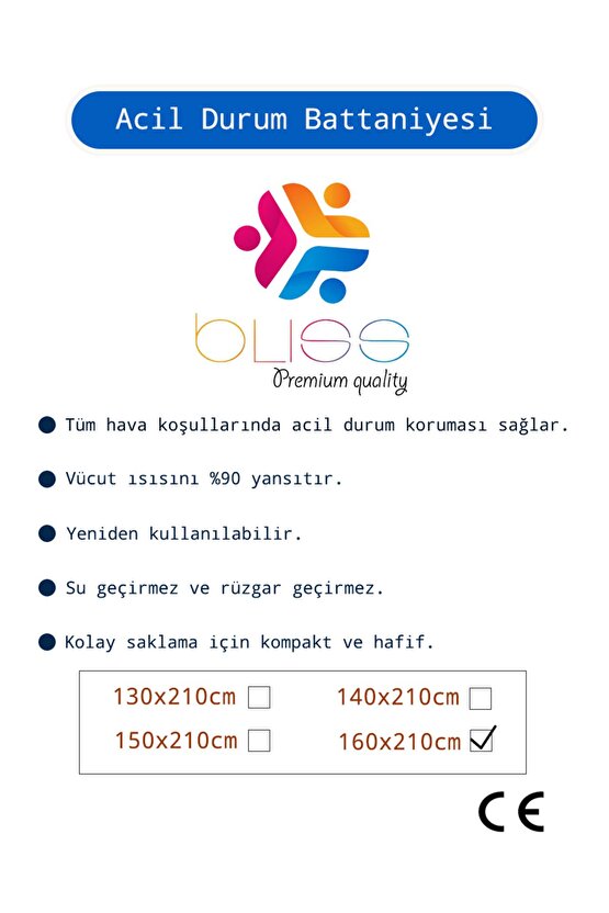 Deprem Battaniye Kolisi (200 Adet Battaniye)