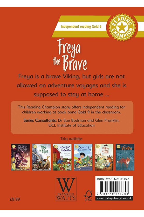 Freya The Brave: Independent Reading Gold 9