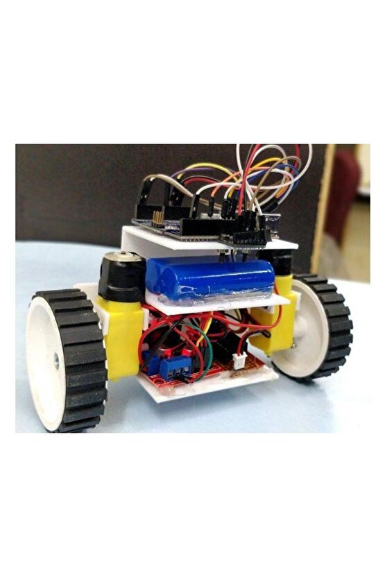 Ile Dengede Duran Robot Yapılmış (KURULU) Self Balancing Robot