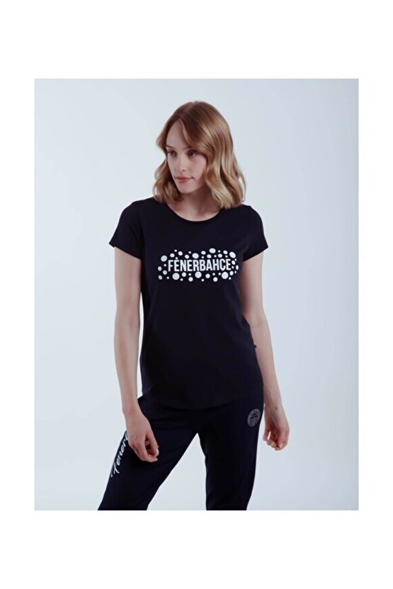 Lisanslı Kadın Tribün Bubble T-shirt