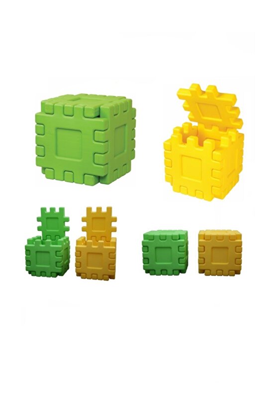 King Kids Sihirli Kutular Sarı-yeşil