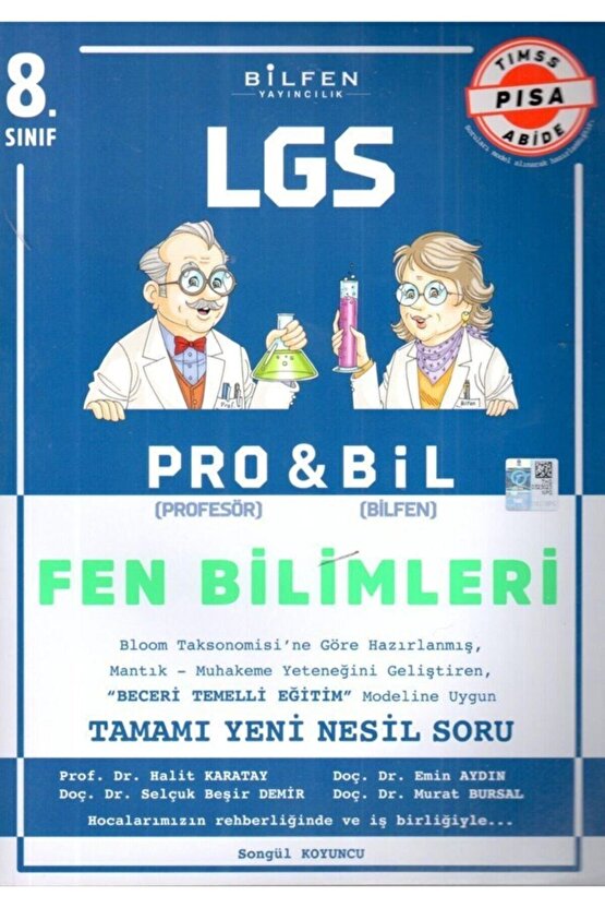 Bilfen Yayınları 8. Sınıf Lgs Fen Bilimleri Probil Soru Bankası