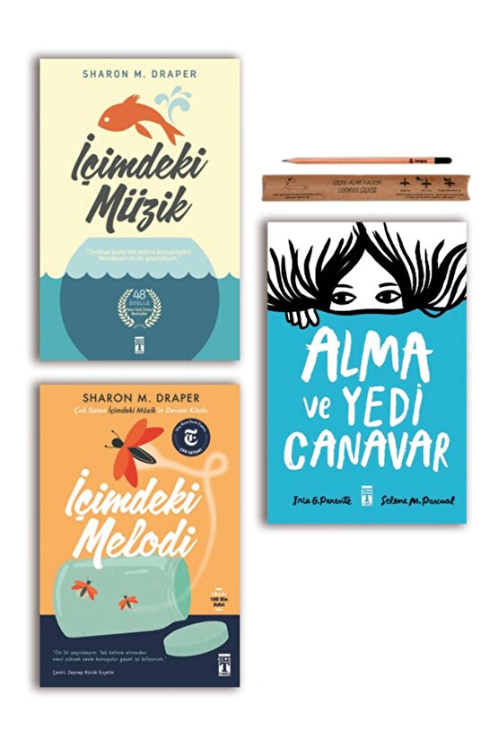 İçimdeki Müzik - İçimdeki Melodi - Alma ve Yedi Canavar Set 3 Kitap