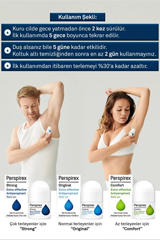 Güçlü Terleme Önleyici Extra Etkili Roll-on 5 ML