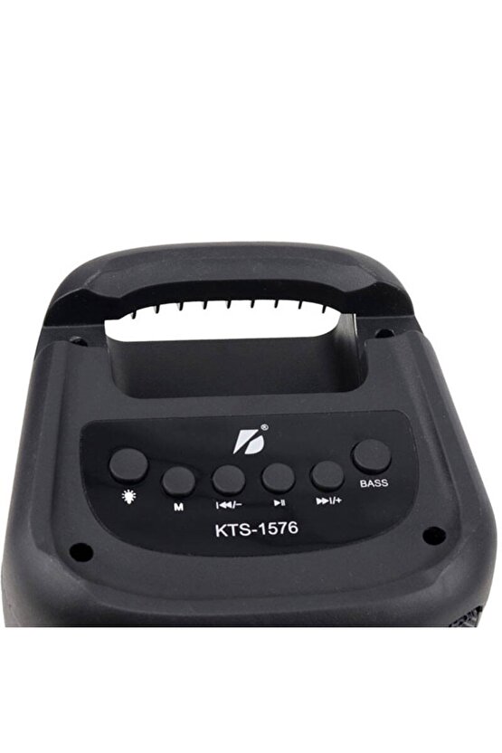 Led Işıklı Bluetooth Hoparlör Usb Sd Kart Aux Mikrofon Girişli Kablosuz Hoparlör