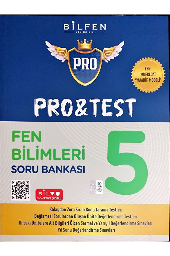 5. SINIF PROTEST FEN BİLİMLERİ - 2025 YENİ MÜFREDAT