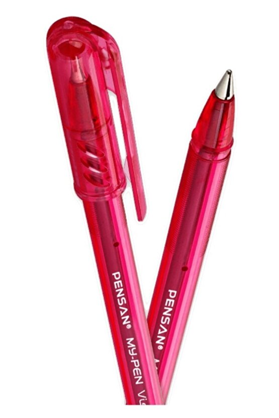My-pen Tükenmez Kalem 1 Mm 25li - Kırmızı