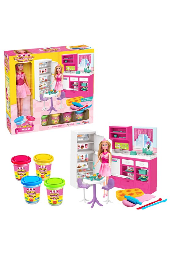 Lindanın Mutfak Hamur Seti - Mutfak Oyuncak - Mutfak Seti - Barbie Mutfak Hamur Seti