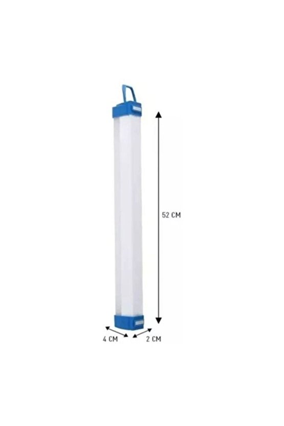 Şarzlı, 52 CM,  20 Watt, Acil Yardım Modlu, Dimli, Tekne, Çadır, Tezgah Altı, Dolap İçi Armatür