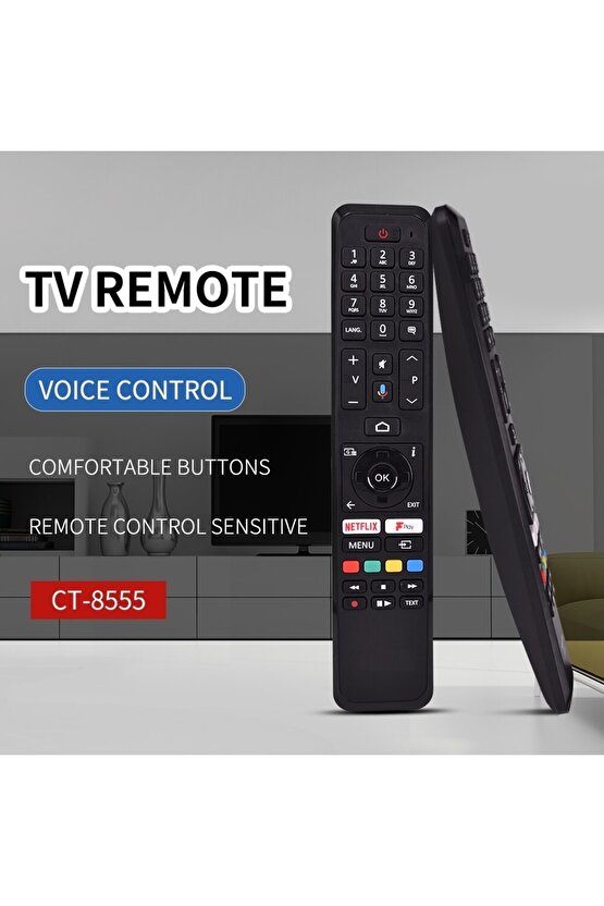 Jvc Lt-65va3005t Android Led Tv Kumandası Ses Komutlu