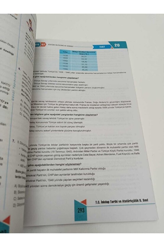 8. Sınıf Tüm Dersler Beceri Temelli Yeni Nesil Soru Bankası