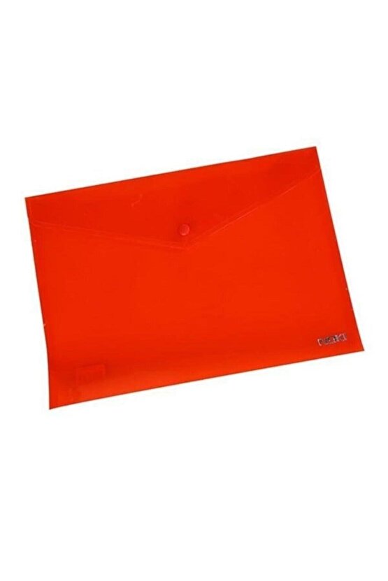A4 Çıtçıtlı Dosya Kırmızı Tekli (1 ADET)