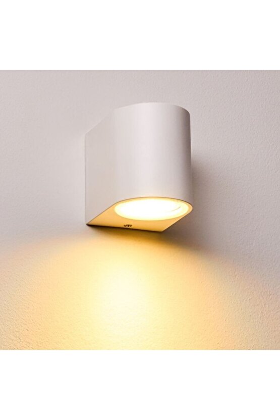 Tek Yönlü İç - Dış Mekan Modern Dekoratif Aplik Amber Işık