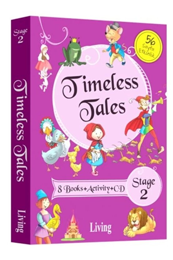 Timeless Tales Stage 2 (8 Books+activity+cd)